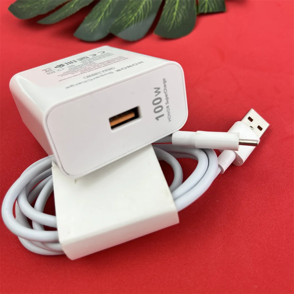 รูปสินค้า อะแดปเตอร์ชาร์จเร็ว 100W SuperCharge สำหรับมือถือ Honor