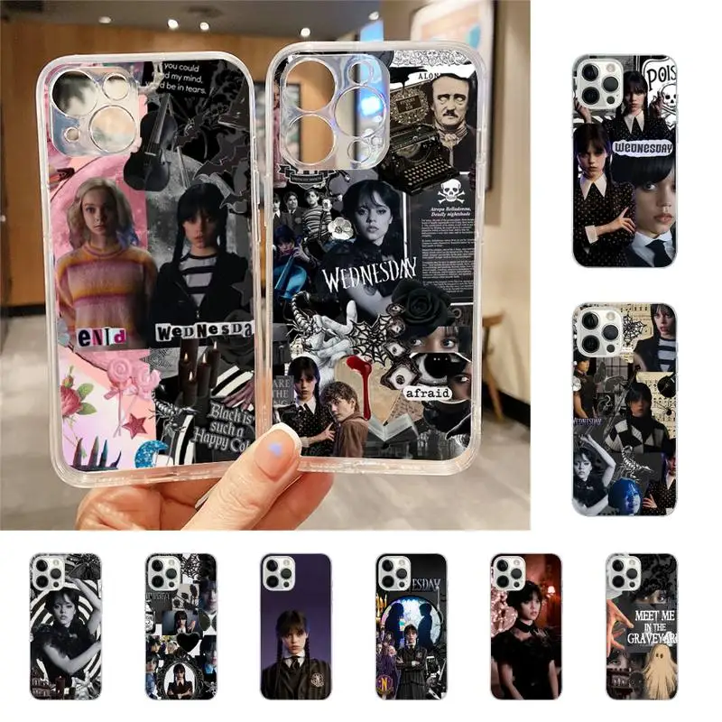 Custodia Per Telefono Con Spettacolo Tv W-Weddy Per Iphone 7 8 Plus X Xr Xs 11 12 13 Se2020 Mini Custodia Iphone 14 Pro Max