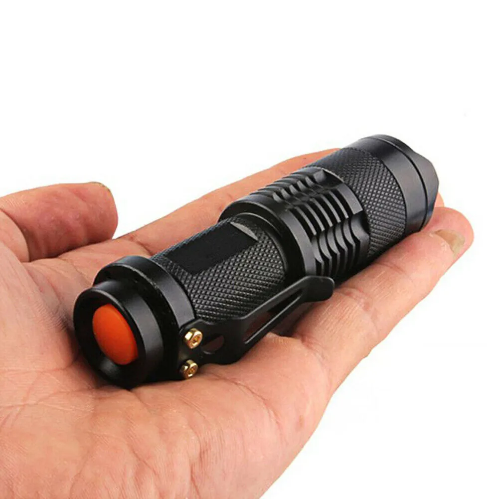 Torch Flashlight Thickened Plastic Waterproof Handheld Outdoor Tools Pocket Powerful LED 1000Lumens Bushcraft Tool