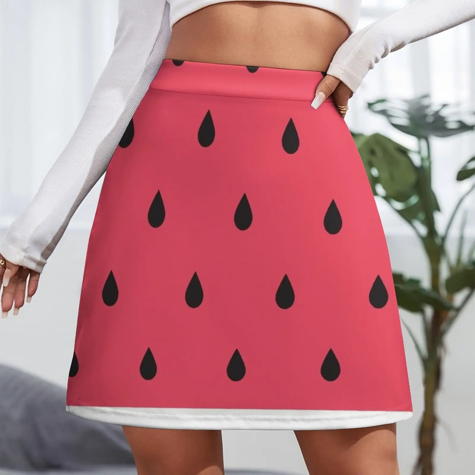 Watermelon abstract Mini Skirt women's clothing summer 2023 novelties clothes for women Summer women's clothing womens skirts