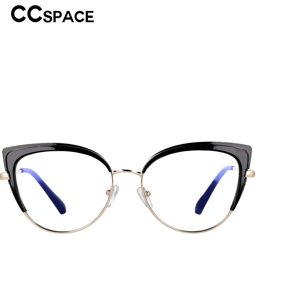 53042E Cat Eye Montature per occhiali anti luce blu Gamba a molla