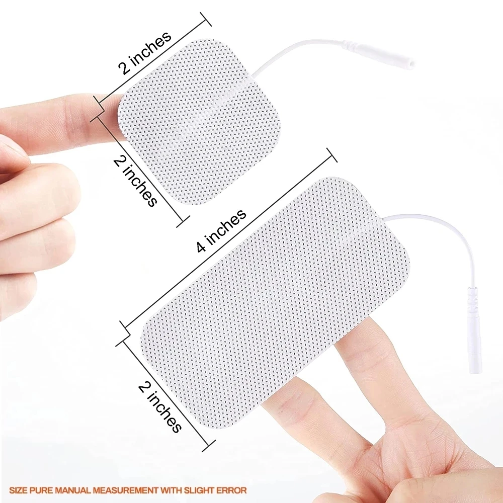10/30/50Pcs Tens Electrodes Pad Gel Patch Non-Woven Fabric EMS Electrode Self-Adhesive Paster Body Physiotherapy Massage Patches