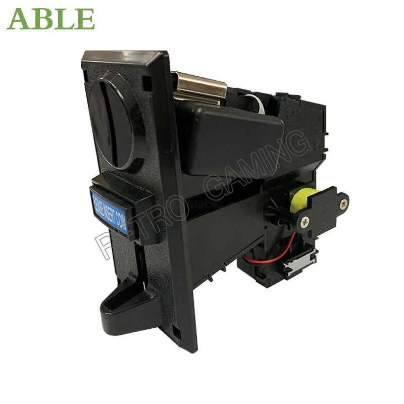 Multi Coin Acceptor Electronic Roll Down Coin Acceptor Selector Mechanism Vending Machine Arcade Game Ticket Redemption Set