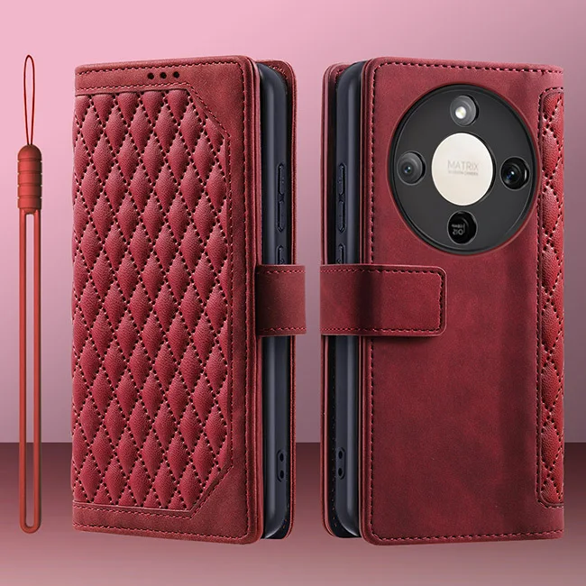 Premium Flip Leather Wallet Phone Case - Elegant and Functional Design