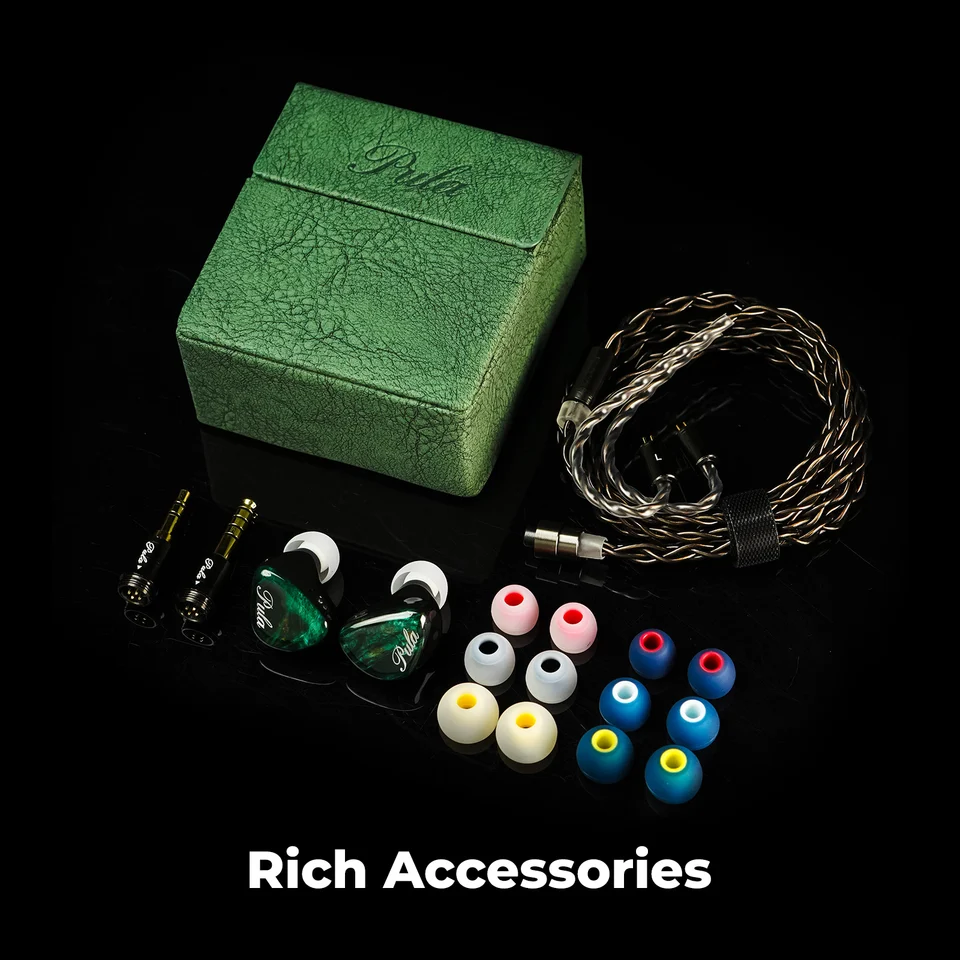 PULA Unicrom ベリリウムメッキダイナミックドライバーインイヤー HiFi