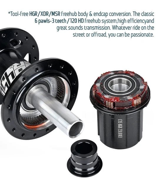 Koozer 2019 Newest Cx420 Road Bike Hubs Bicycle Disc Brake