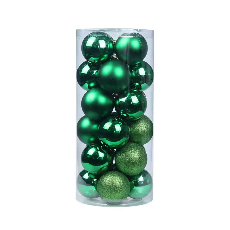 thumbnail image 1 of 24 piezas de bolas de Navidad de 3/4/6 cm, adorno para árbol de Navidad, colgante para el hogar, decoración para fiesta de Año Nuevo, regalo de Navidad, 1 of 5