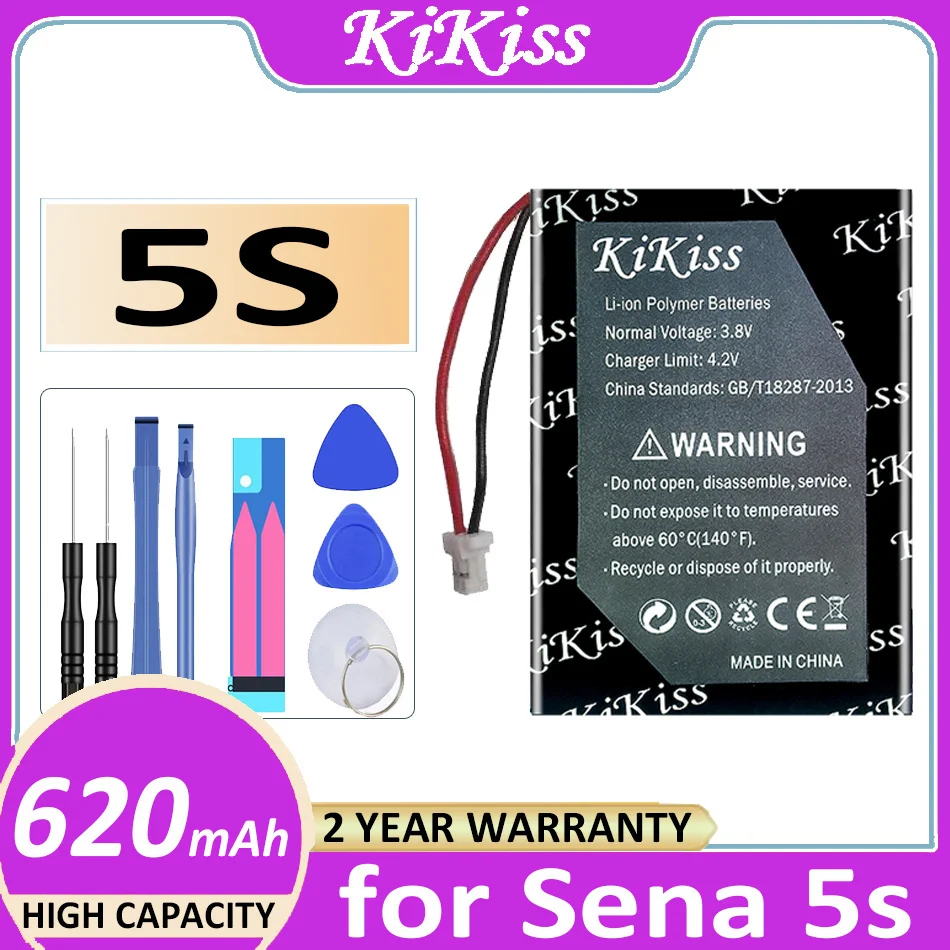 Batteria 620Mah Per Auricolare Sena 5S Bateria