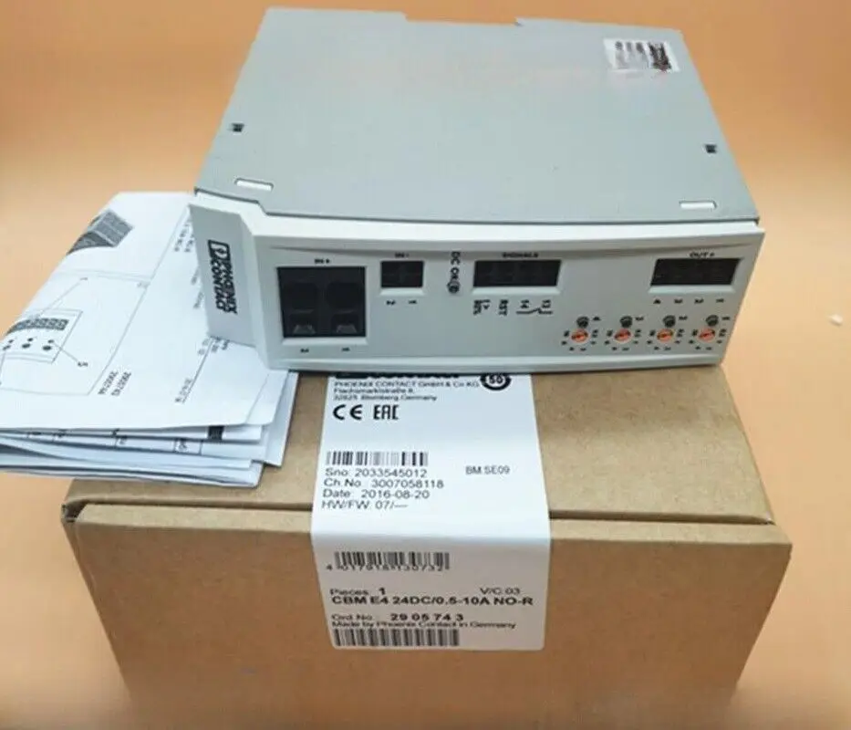 

1pcs New Phoenix Contact CBM E4 24DC/0.5-10A NO-R 2905743 Circuit breaker