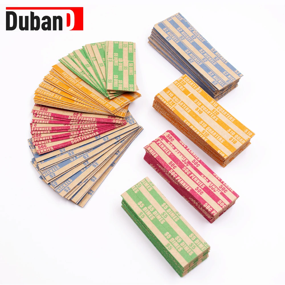 Рисунок 2 - Плоские полосатые обертки для монет в ассортименте