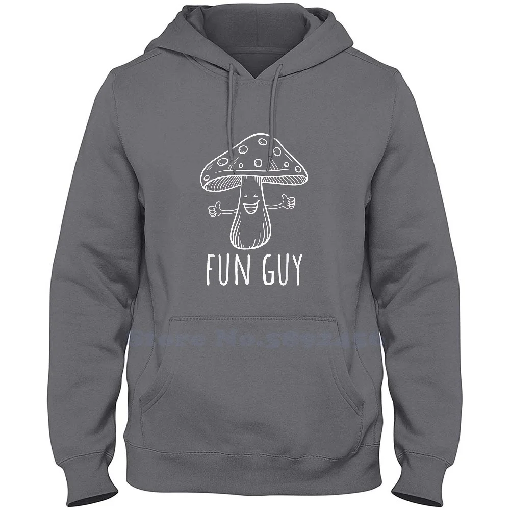 

Fun Guy , Funny Mushroom , Funny Party Long Sleeve Sweatshirt Casual 100% cotton Hoodie