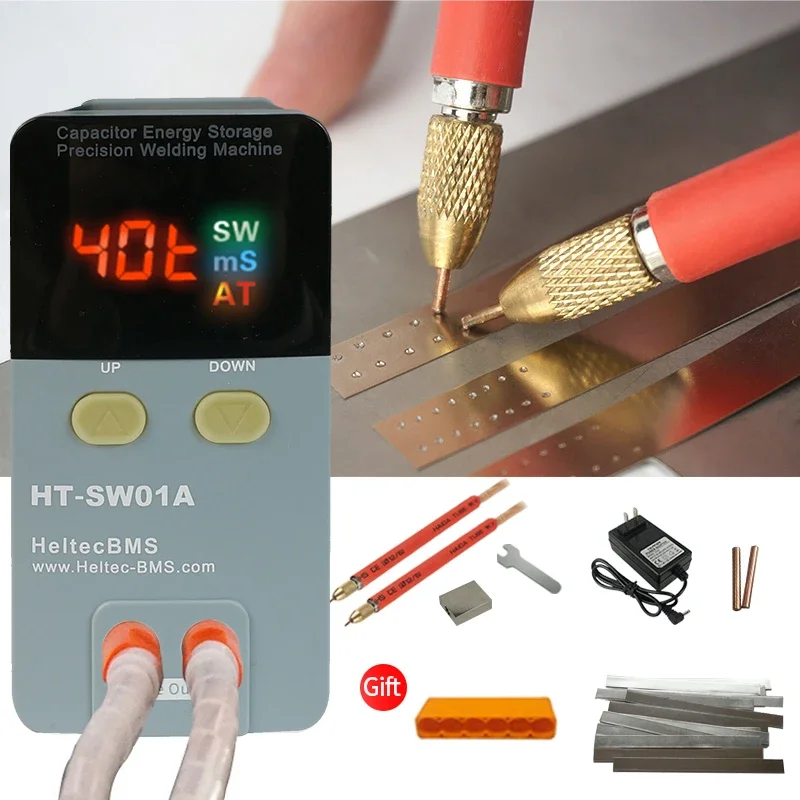 Heltec HT-SW01A 11.6KW Battery Spot Welding Machine/Portable Small Spot Welder Capacitor Storage/mash/point welder 4