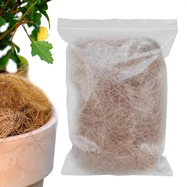 Organic Coco Coir Rost 150 G Természetes Sűrített Kókuszrost Tégla Kókuszdió Szubsztrát Talaj Növényi Kerti
