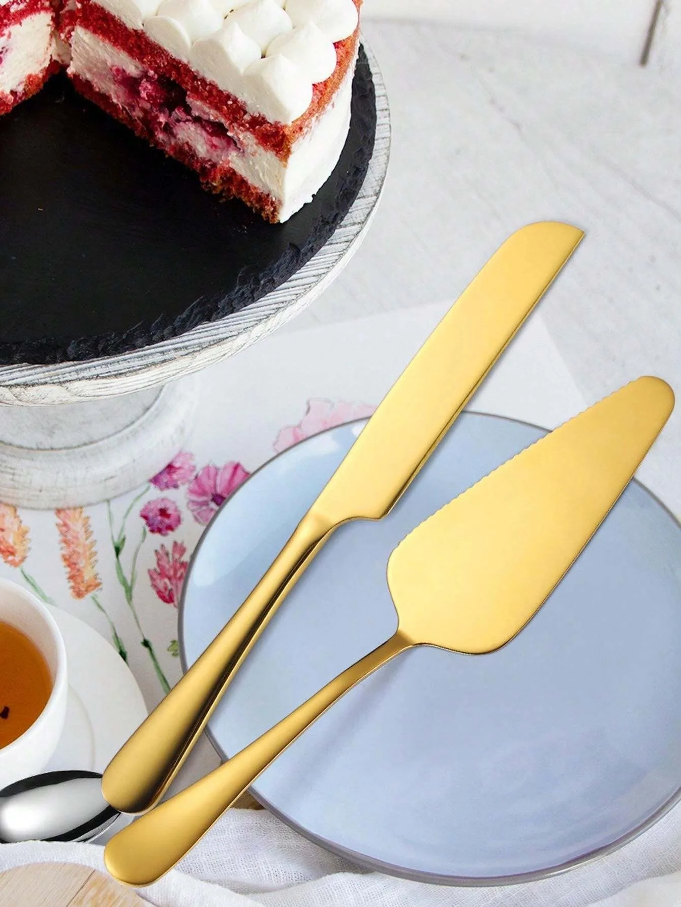 Stainless Steel Cake Spatula Set