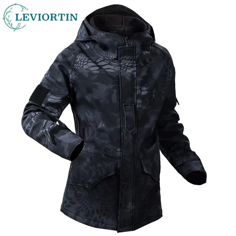 Winter Men Fleece Military Hooded Jacket Coats Casual Multi Pockets Keep Warm Outdoor Tactical Bomber Jackets Male Clothes fashion winter warm thick plush knitted gloves touchscreen women fashion autumn winter keep warm riding skiing outdoor gloves