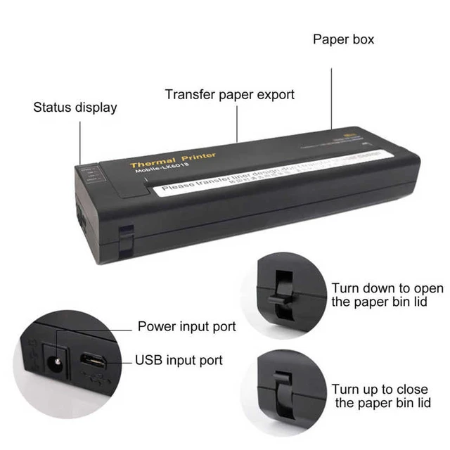 mini usb portable tattoo thermal copier