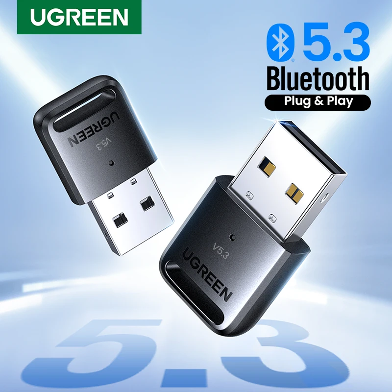 UGREEN USB Bluetooth 5.3 5.0 Adapter Receiver Transmitter EDR Dongle For PC Wireless Transfer Bluetooth Headphone Speakers Mouse bluetooth adapter,bluetooth transceiver adapter,bluetooth aux adaptor