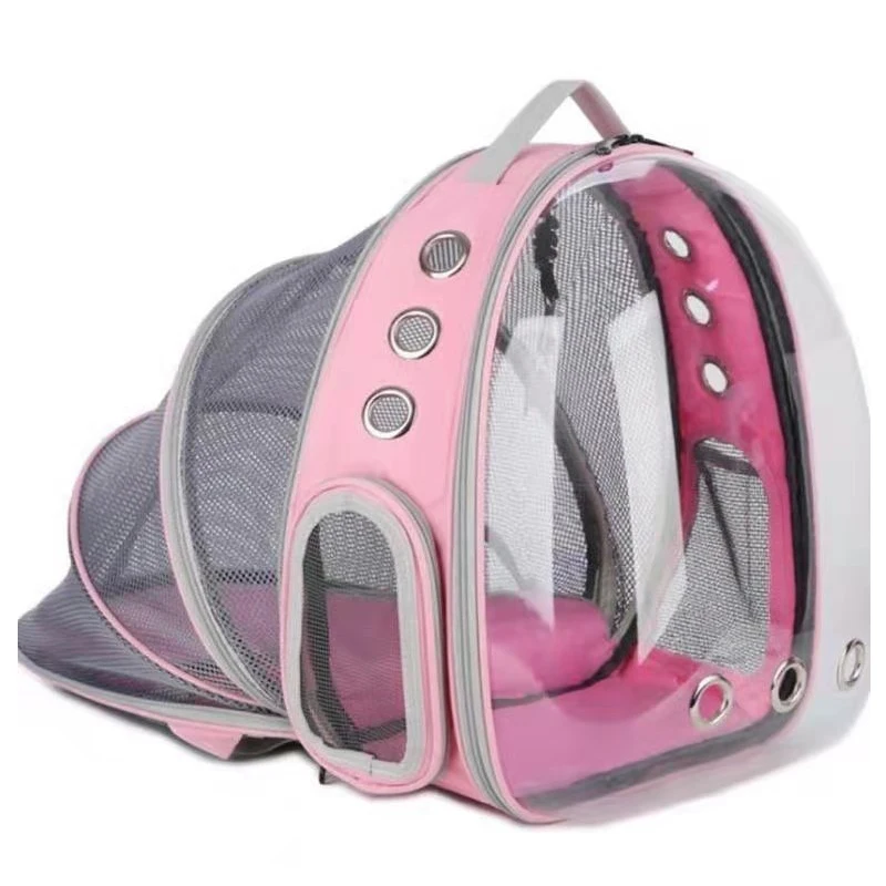 

Портативный дорожный рюкзак для кошек, Воздухопроницаемый прозрачный рюкзак-переноска в виде космической капсулы для домашних питомцев, для кошек и собак