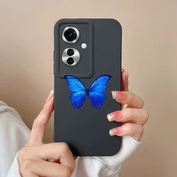 Stylish Cute Girl Shockproof Liquid Phone Cover - Smooth and Fashionable Design for Oppo Reno11 F 5G (TYB11)