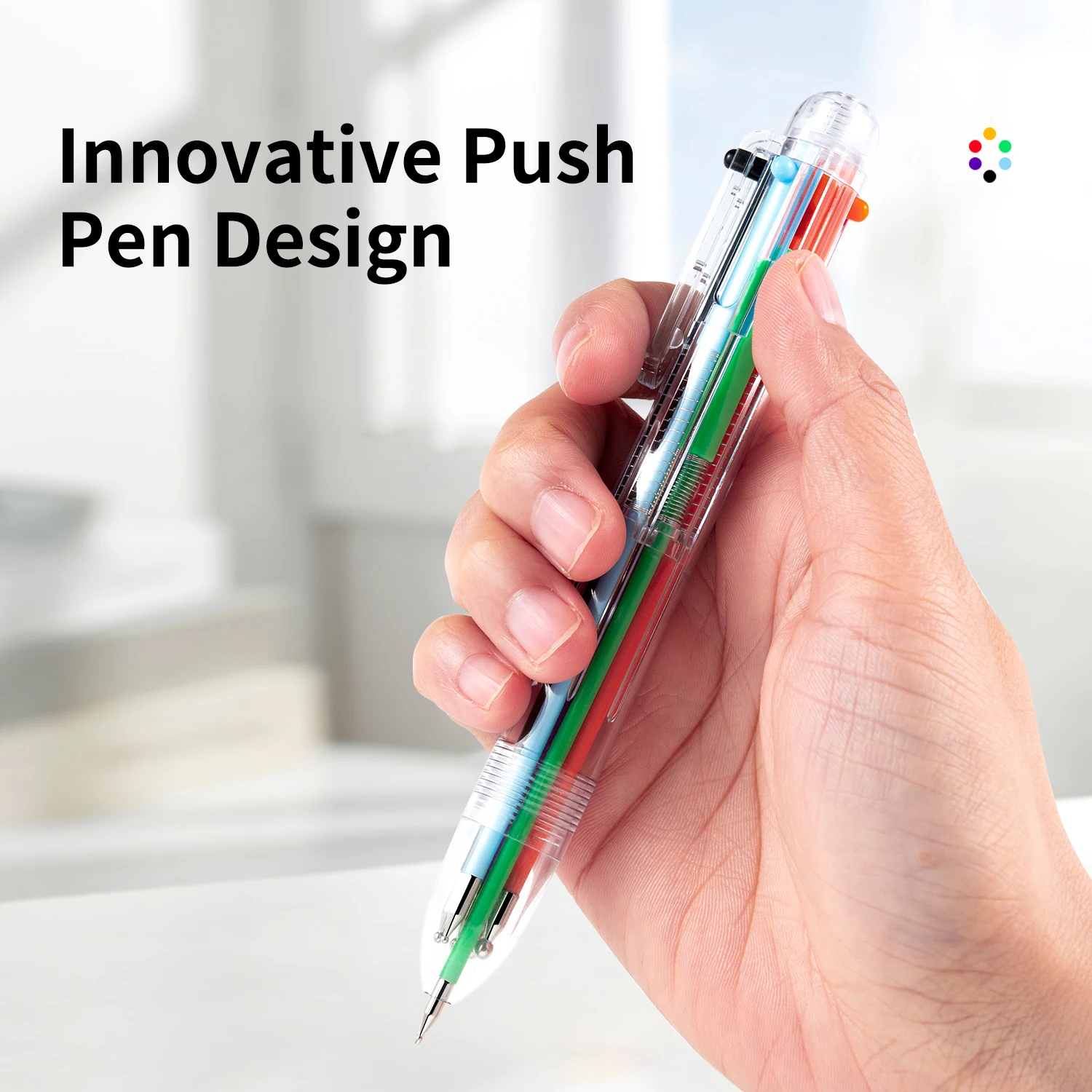Nail Art Pen 6-in-1 Multi-tip Nail Dotting Tool for Gel Polish Painting Salon Home DIY Manicure Designs nail art pen nail art tools