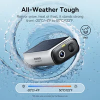 Baseus Security S1 Lite Solar Security Camera Wireless Outdoor Camera Continuous Power 2K Resolution 135°FOV IP67 Wifi Camera 5