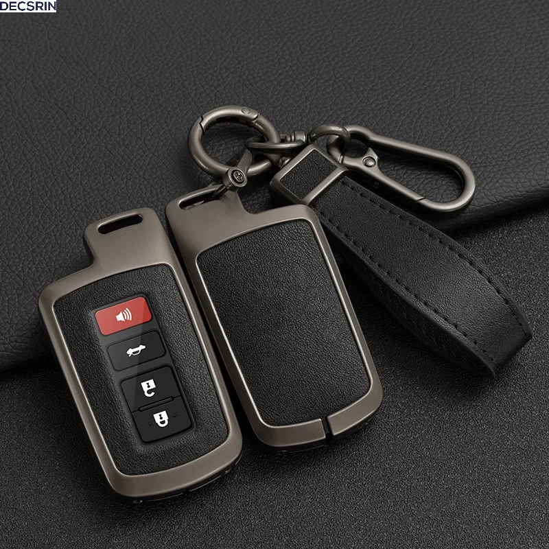Car Key Case Cover Shell Fob for Toyota Auris Camry RAV4 Avalon Yaris ...