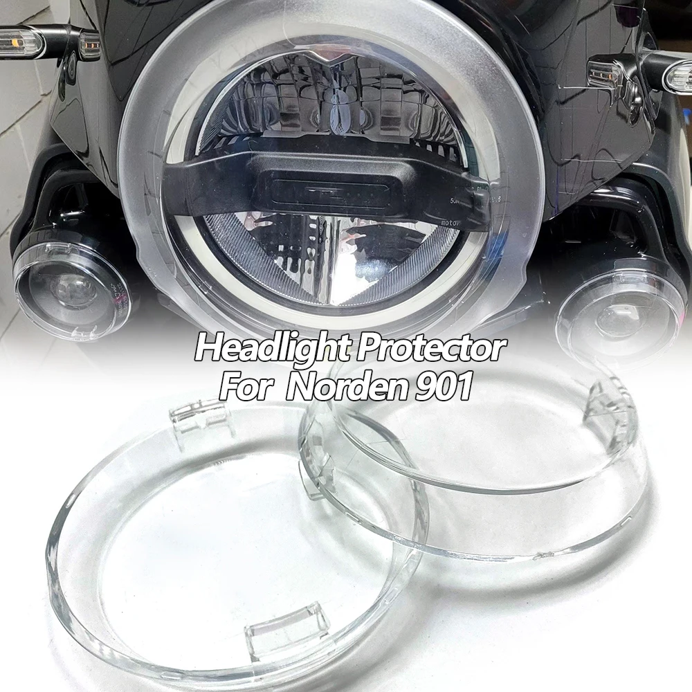 MotorcycleAccessoriesAcrylicHeadlightProtectorLightCover