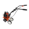 Gas Powered Garden Tiller Cultivator 43cc 2-Cycle Engine Scarifier Adjustable Height 0-3.94” 2