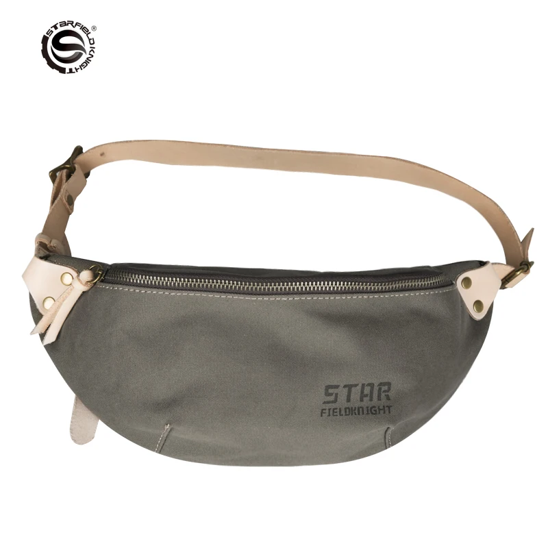 

Moto Crossbody Bag Motorcycle Waist Bags Fashion SFK Riding Outdoor Travel Motorbike Equipment Retro Bag Christmas Gift For Men