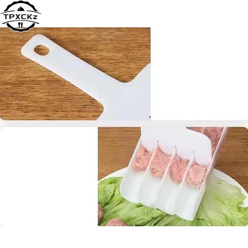 Meatball Maker Rice Ball Maker Shake Meatball Mold With Slub Scale Design For Fish Balls Beef Balls Mold Spoons Processing Tools