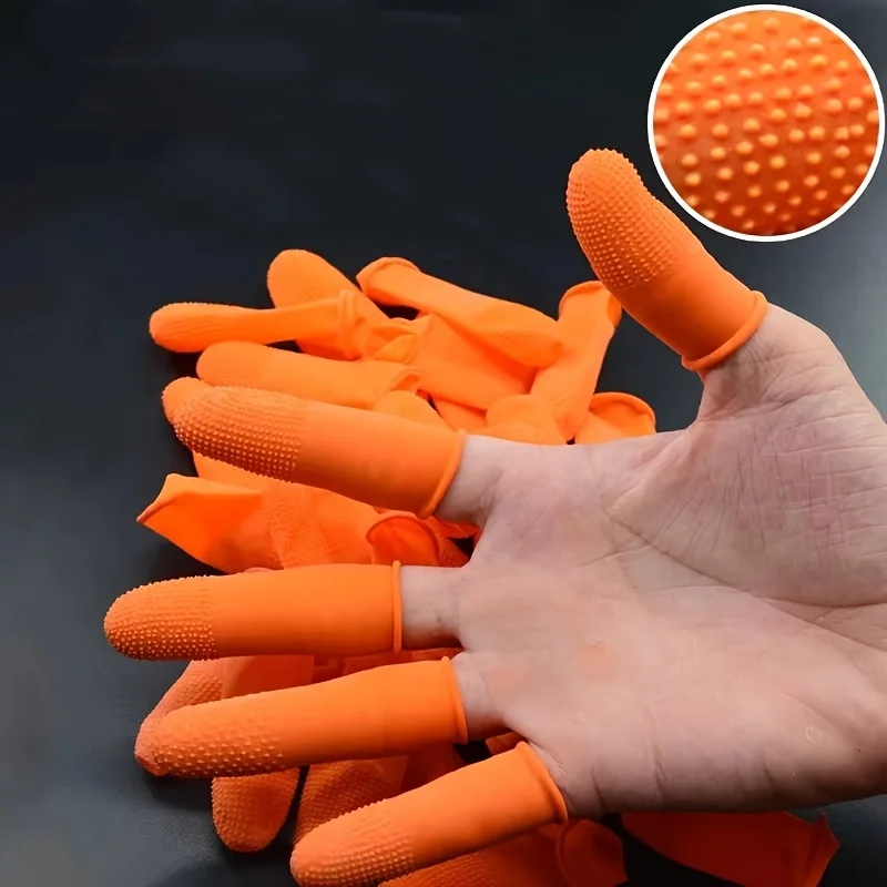 5/10/15/20/25pc Wig extension protection tool is used to make protective finger cots for wig keratin protein glue