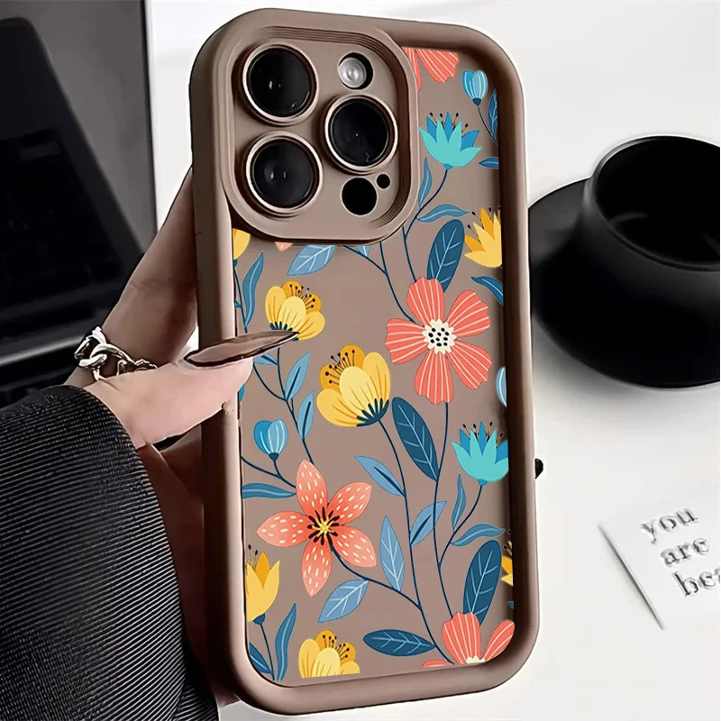 Floral Flower Print Phone Case Cover
