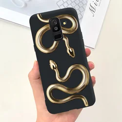 Cute Astronaut Soft Silicone Phone Cover - Stylish Case for Samsung A6 2018 (Case-c01)