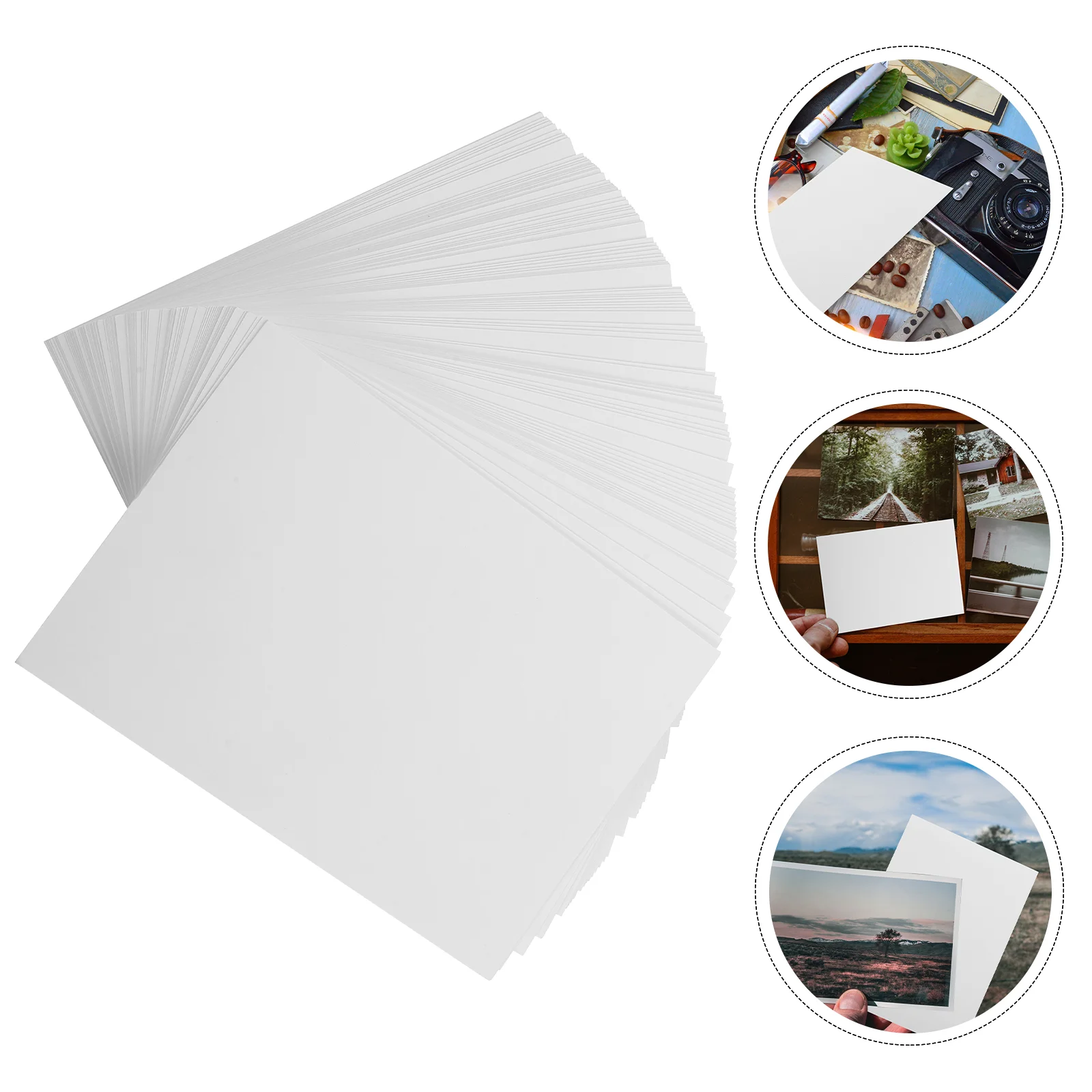 

100 листов, бумажная бумага для принтера, ежедневное использование, фотографические глянцевые принтеры белого цвета