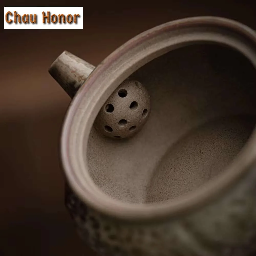 Dunhuang Frescoes Kiln Change Candle Warmer Stove Tea Soaking Insulation Base Warmer Cooking Pot Tea Fire Stoves Kettle Teaset