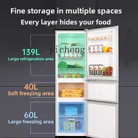 ZK  small refrigerator medium-sized household small dormitory rental room double door large capacity three door refrigerator 2