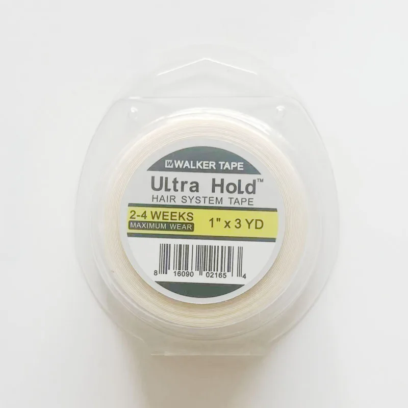 Nastro biadesivo per sistema capillare Ultra Hold da 1 pollice (2,54 cm) 3 yard 12 yard per pezzi di capelli parrucca parrucchino - immagine 4