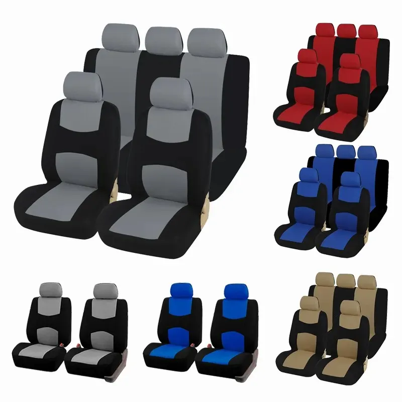 Car Seat Covers AUTOYOUTH Unique Flat Cloth Detachable Headrests and Solid Bench Interior Accessories Universal car seat covers,car seat protective cover