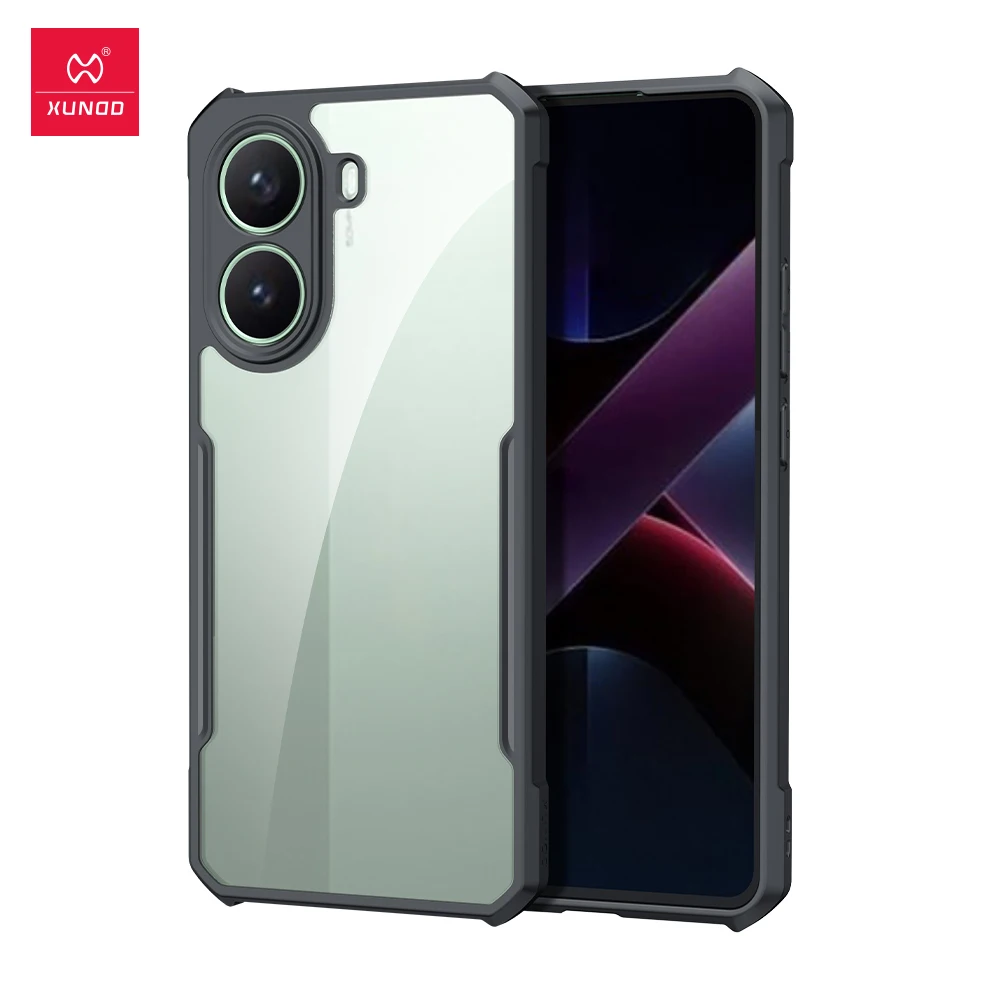 Xundd For POCO X7 Case For POCO X7 Pro Transparent Phone Cover Shockproof Bumper Protective Shell Cases Luxury Casing,For POCO 2