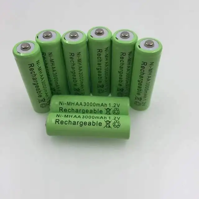 

Free ShippingBatteries Rechargeables, Pré-chargées 1.2V AA 3000 MAh NI MH