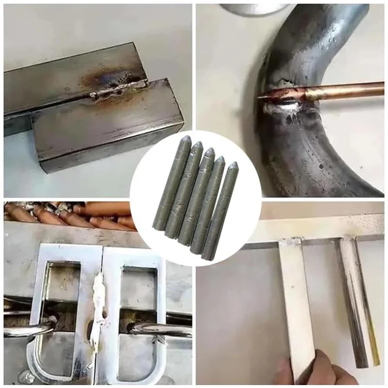 Aluminum welding rods Universal Powder Cored Welding Aluminum Rod Low Temperature Easy Melt Aluminum Soldering Welding Rods No Need Solder Weld Tools