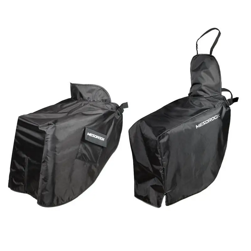 

Обложка на ногу мотоцикла, универсальная ветрозащитная одеяло для скутера с большими карманами, защита от ярких погодных условий