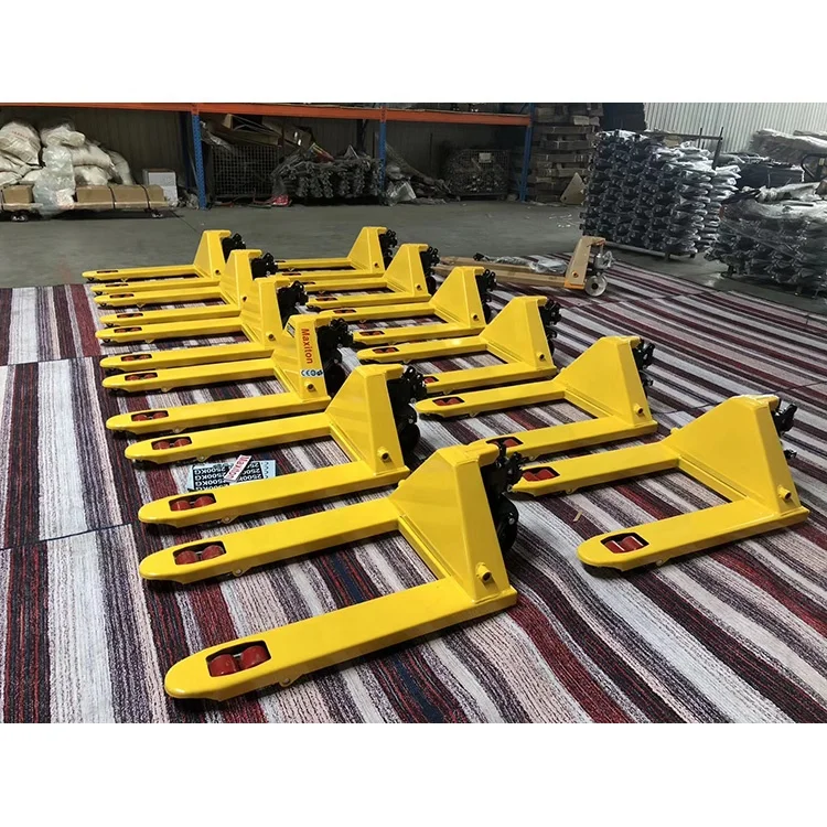 High Quality Hydraulic Pump Manual Forklift 2ton 3ton Pallet Fork Lift Jack Hand Pallet Truck 2500kg For Sale