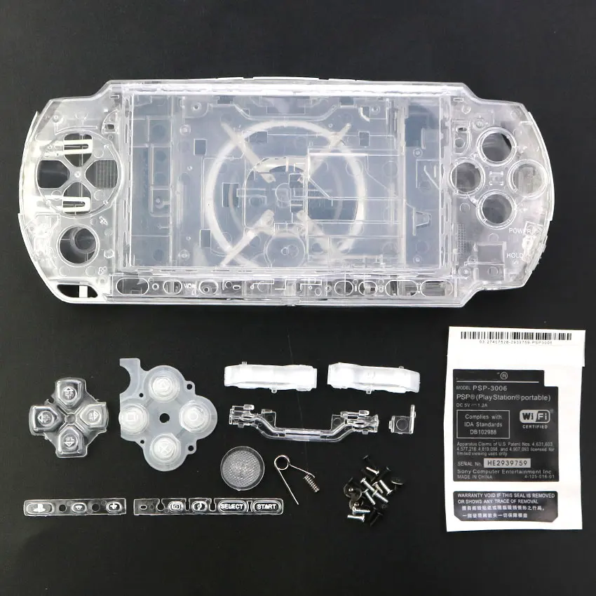JCD استبدال شل الحال بالنسبة PSP3000 PSP 3000 لعبة...