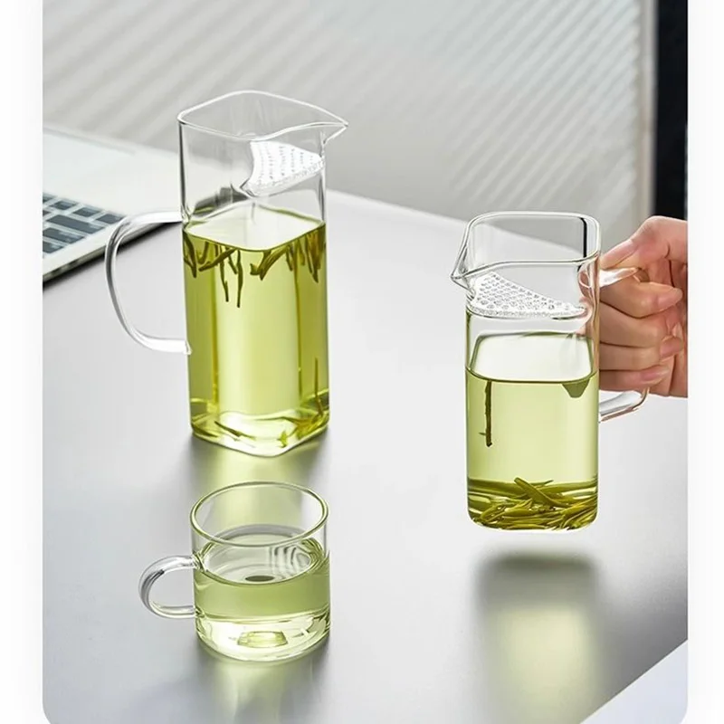 Tea Cup Men's Office Personal Home Glass Tea Water Separation Resistant To High Temperature