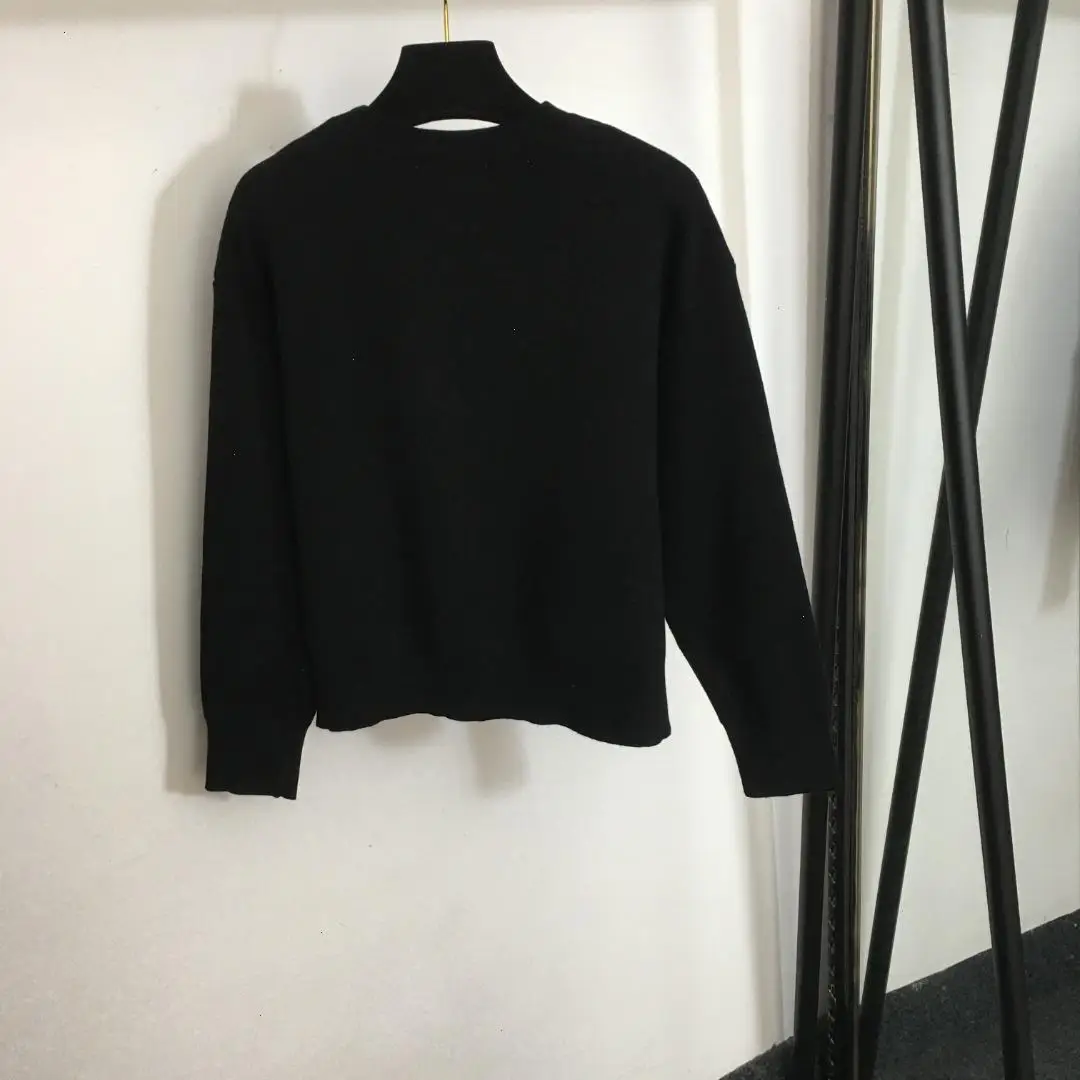 

New Women's Sweater – 3D Letter, Offset Print, Long Sleeve