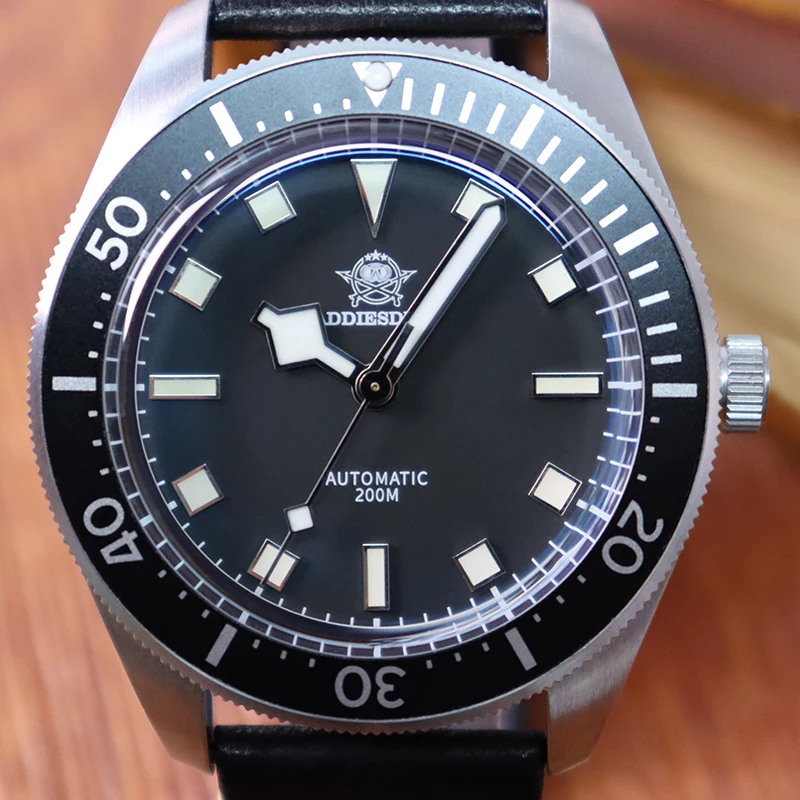 ADDIESDIVE 2023 Men's Automatic Mechanical Watch PT5000 movement Sapphire Glass Luminous 200m diving Steel wristwatches for men