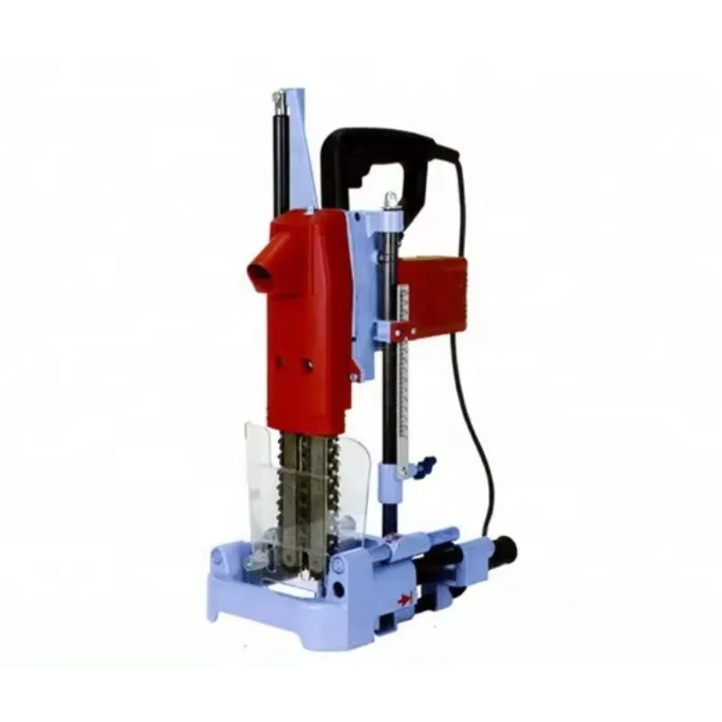 

Portable wood chain mortiser machine