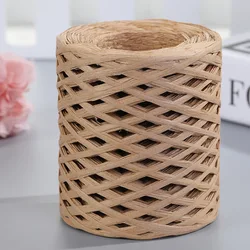 Natural Raffia Straw Yarn for Knitting and Crochet - Perfect for DIY Handmade Summer Hats and Beach Bags with Free Shipping (09)