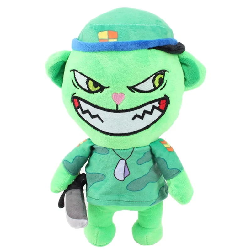 HTF Happy Tree Friends Plush Doll Toy Flippy Fliqpy Nutty Flaky Stuffed Animal Lammy Cosplay Props Fans Collection Kids Gifts plush toy plush doll
